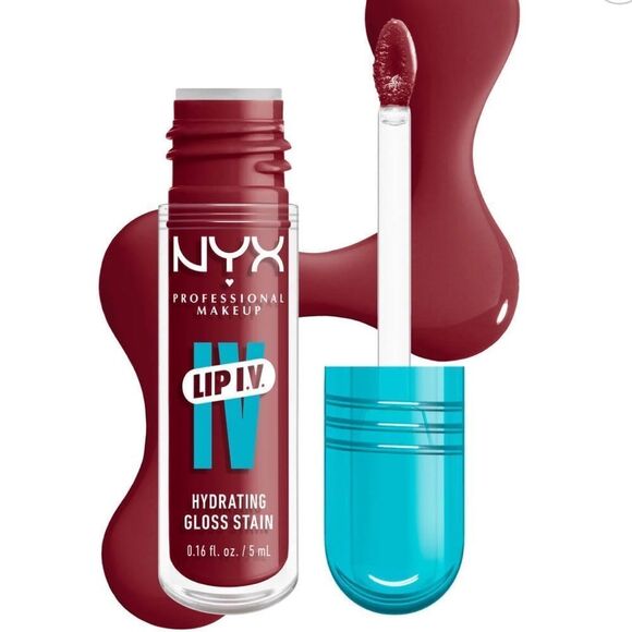 🦋 Pick 5/$25 NYX 09 - BLUSH RUSH SOFT ROSEWOOD Lip IV Hydrating Lip Gloss Serum - Picture 1 of 10